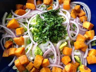 The-Dude-Diet-Spicy-Steak-Salad-with-roasted-sweet-potatoes-step-by-step-recipe