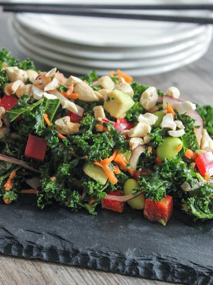 vegan-kale-salad-with-edamame-roasted-cashews-and-miso-dressing-3