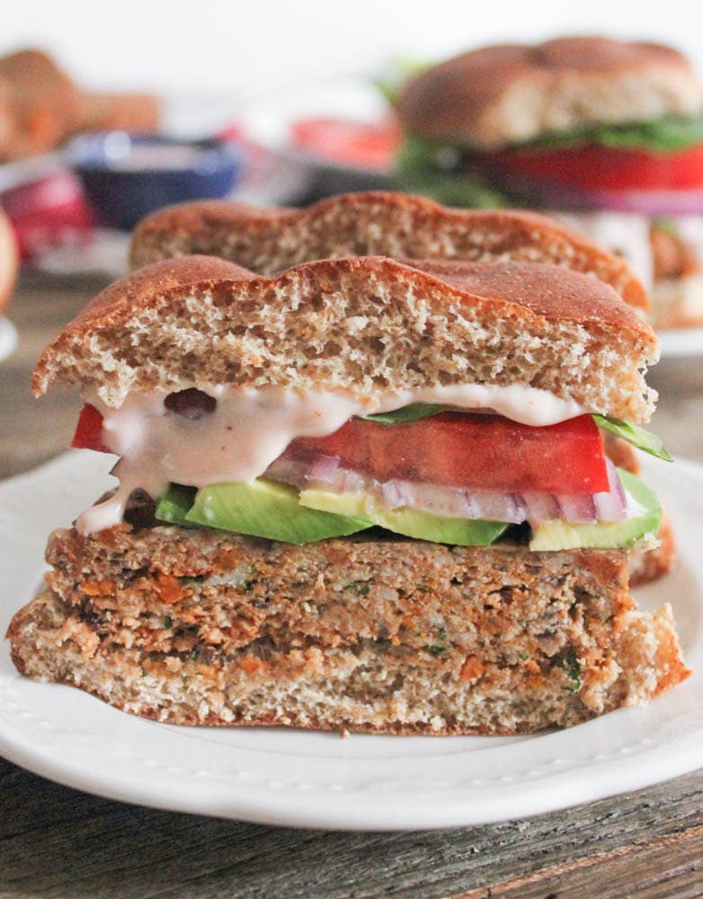 Sweet-Potato-and-Black-Bean-Turkey-Burgers-with-Sriracha-Lime-Crema-5