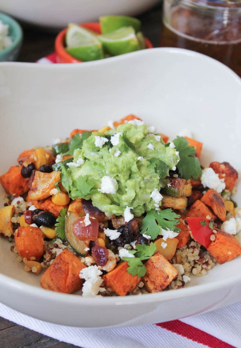 Vegan-Sweet-Potato-Burrito-Bowls-with-Summer-Vegetables-and-Quinoa-8