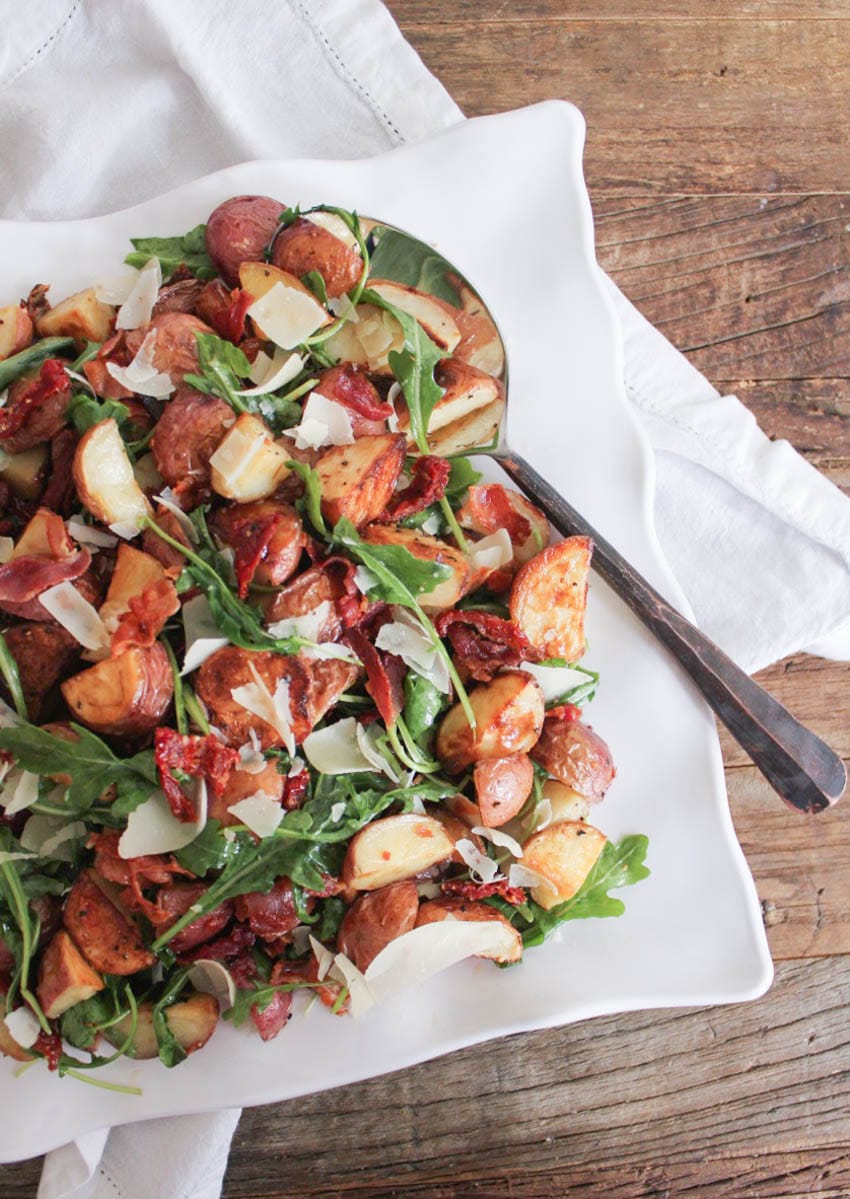 warm-roasted-potato-salad-with-pancetta-sun-dried-tomatoes-and-arugula-4