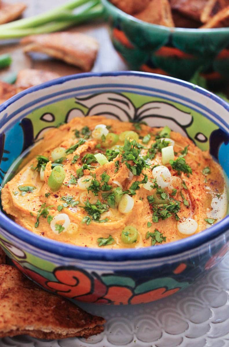 Chipotle-Hummus-with-Homemade-Chili-Lime-Pita-Chips-3