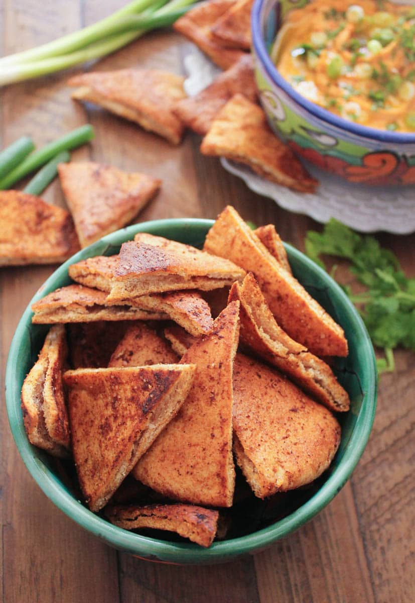 Chipotle-Hummus-with-Homemade-Chili-Lime-Pita-Chips-6