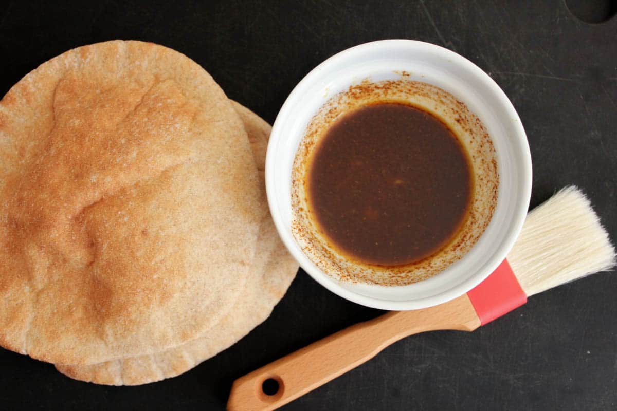 Chipotle-Hummus-with-Homemade-Chili-Lime-Pita-Chips-step-1