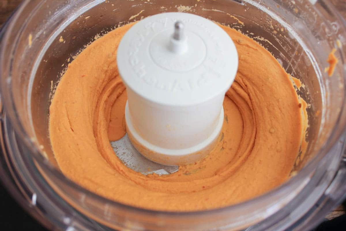 Chipotle-Hummus-with-Homemade-Chili-Lime-Pita-Chips-step-7