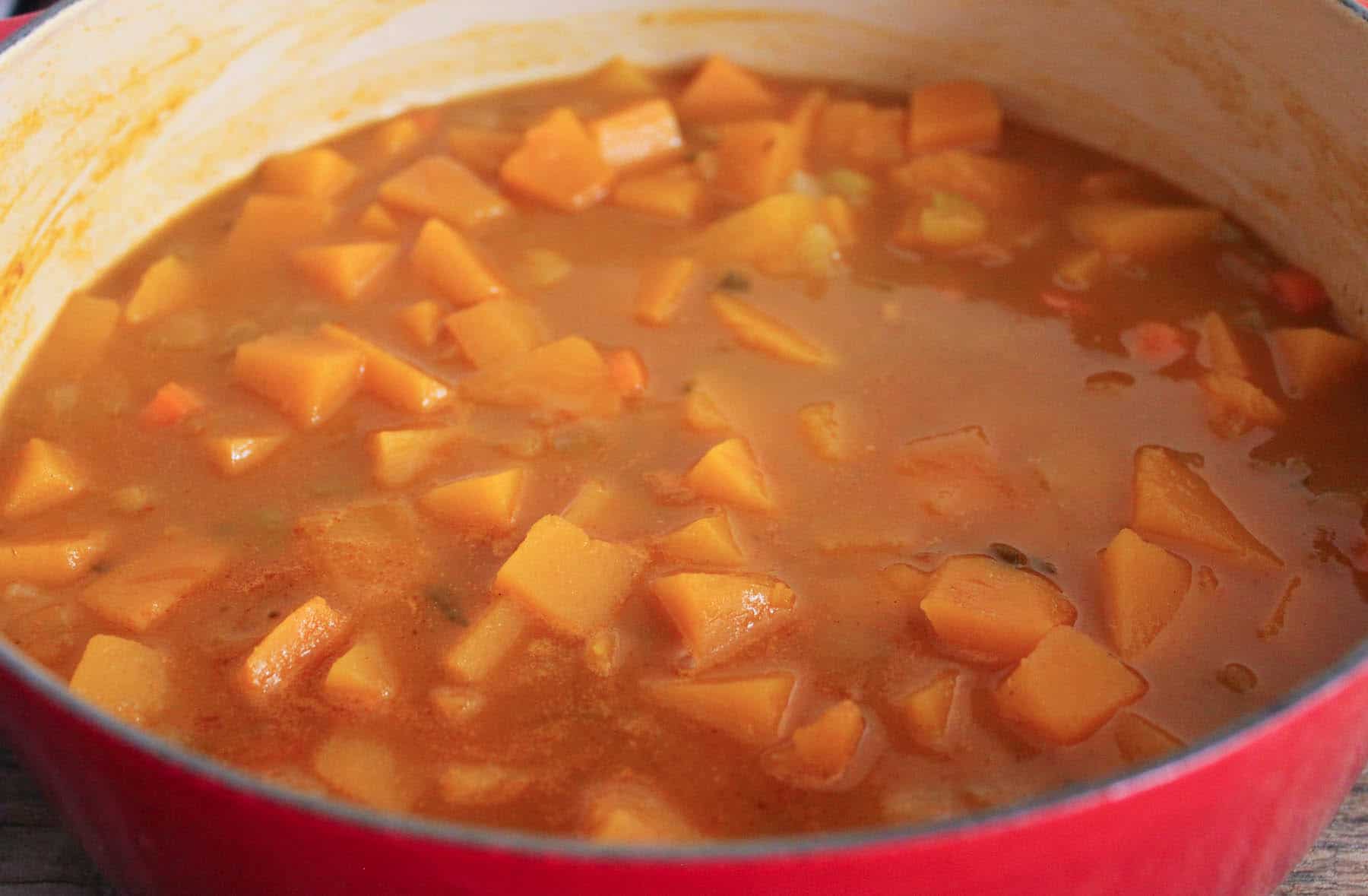 Butternut-Squash-Soup-with-Roasted-Garlic-Goat-Cheese-and-Pepitas-step-3