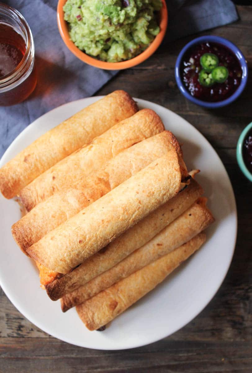 thanksgiving-leftovers-turkey-sweet-potato-taquitos-jalapeno-cranberry-salsa-2