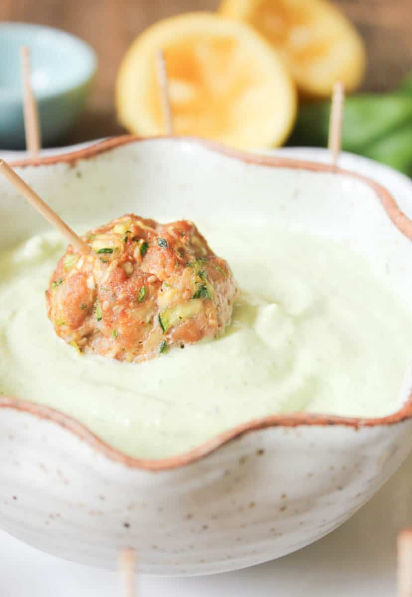 gluten-free-turkey-and-zucchini-meatballs-with-basil-yogurt-sauce-6