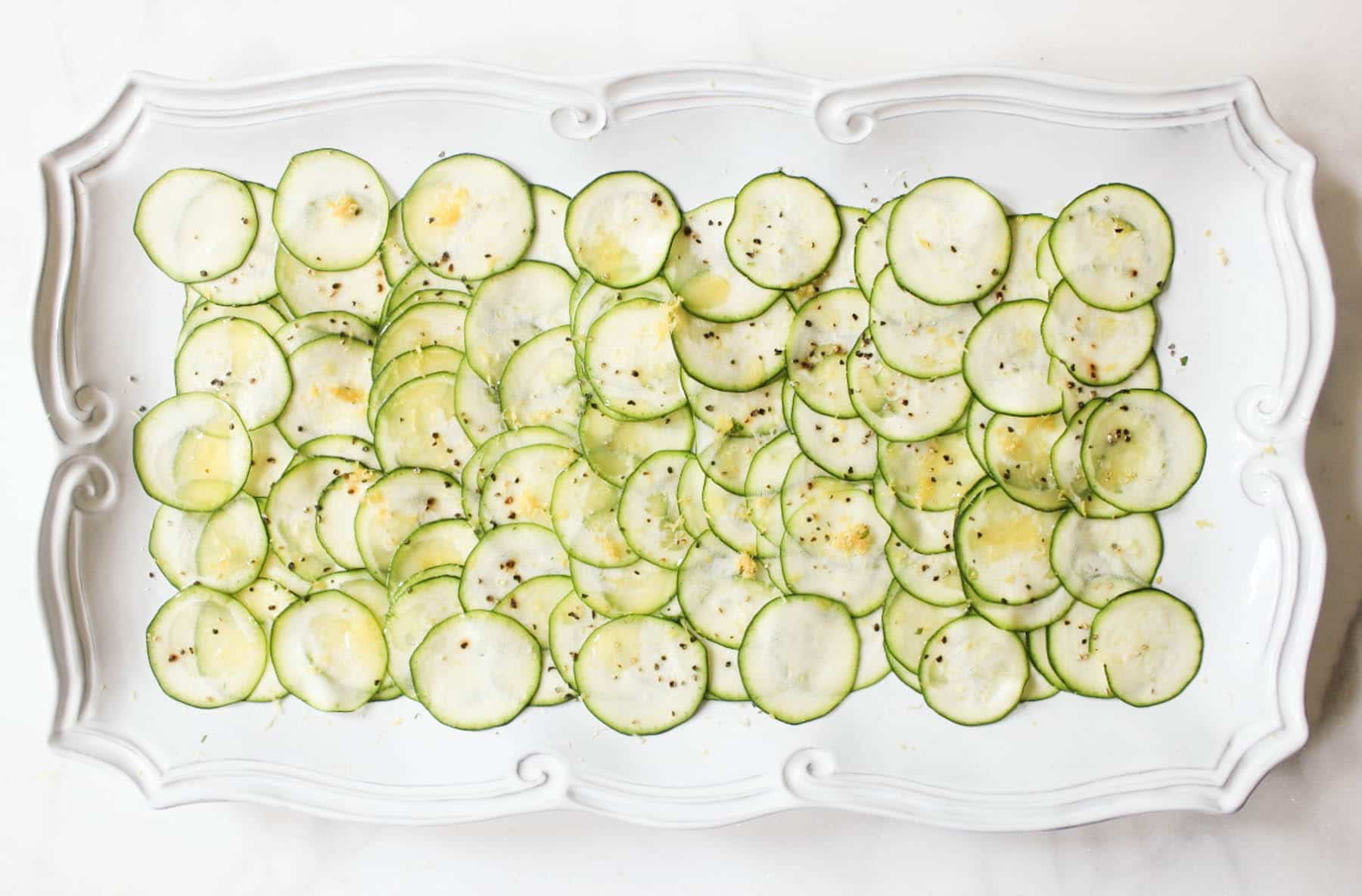 Arugula-Salad-with-Shaved-Zucchini-Pistachios-and-Parmesan-step-2