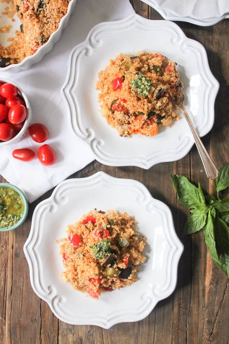 Ratatouille-Quinoa-Bake-with-Pesto-and-Mozzarella-6