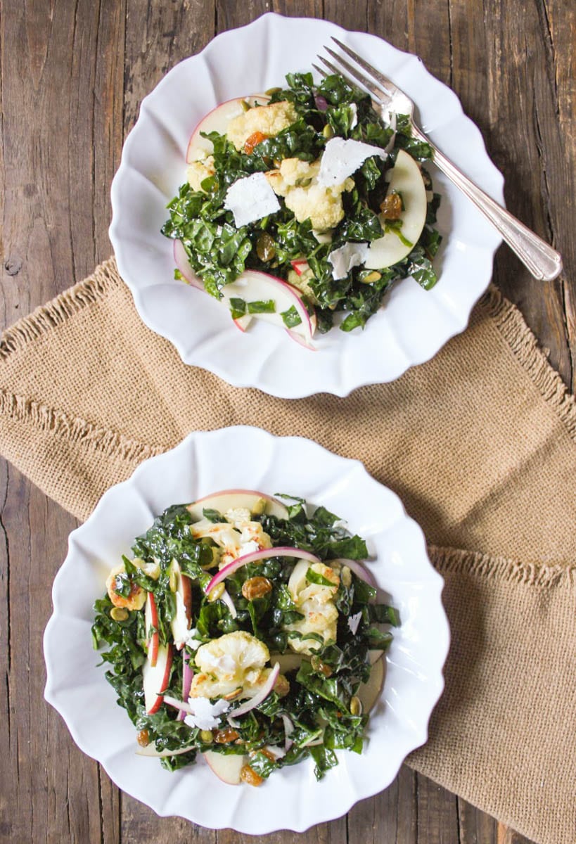 Autumn-Kale-Salad-with-Roasted-Cauliflower-and-Apple-4