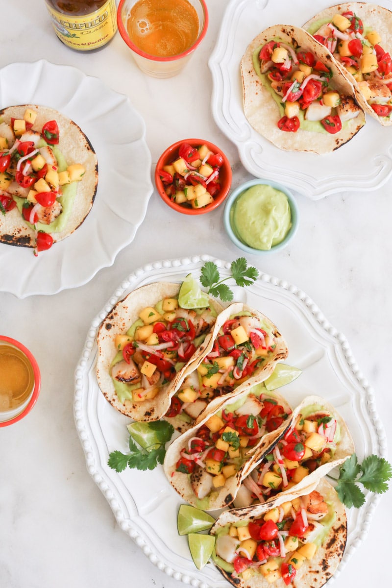seared-scallop-tacos-with-spring-mango-salsa-and-avocado-coconut-cream-3
