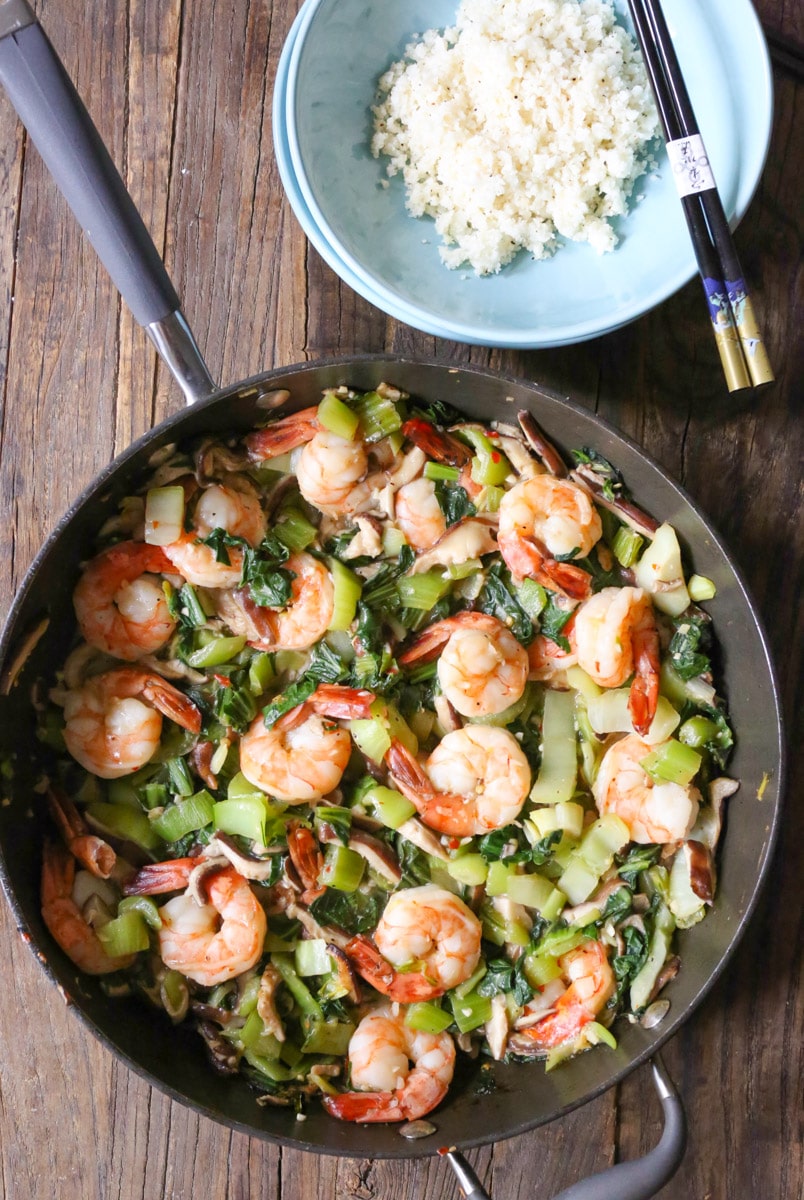 Garlicky-Shrimp-Stir-Fry-with-Shitake-Mushrooms-and-Baby-Bok-Choy-8
