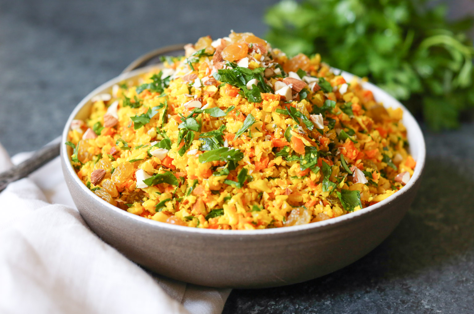 cauliflower-carrot golden rice