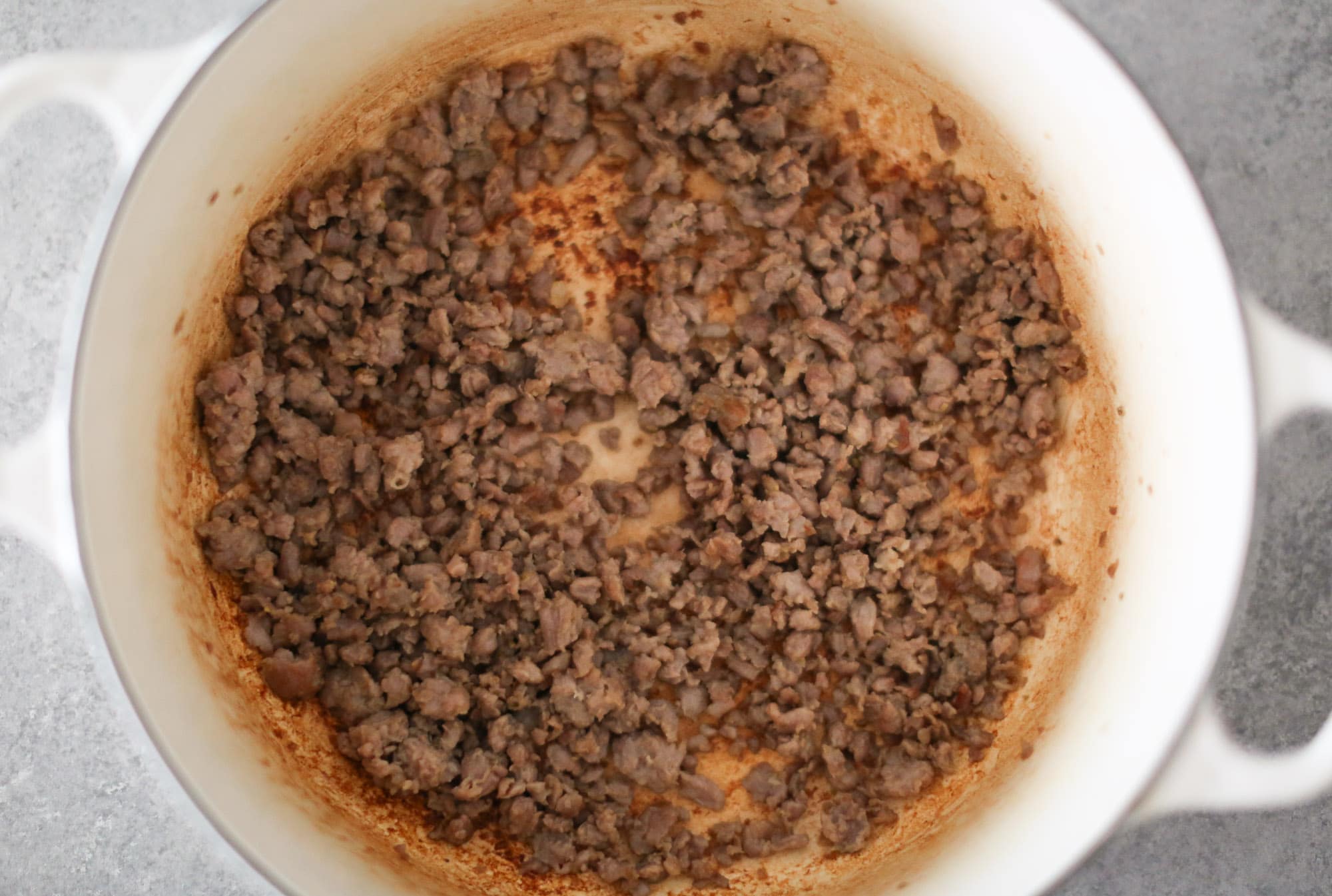 Simple Sausage and White Bean Soup