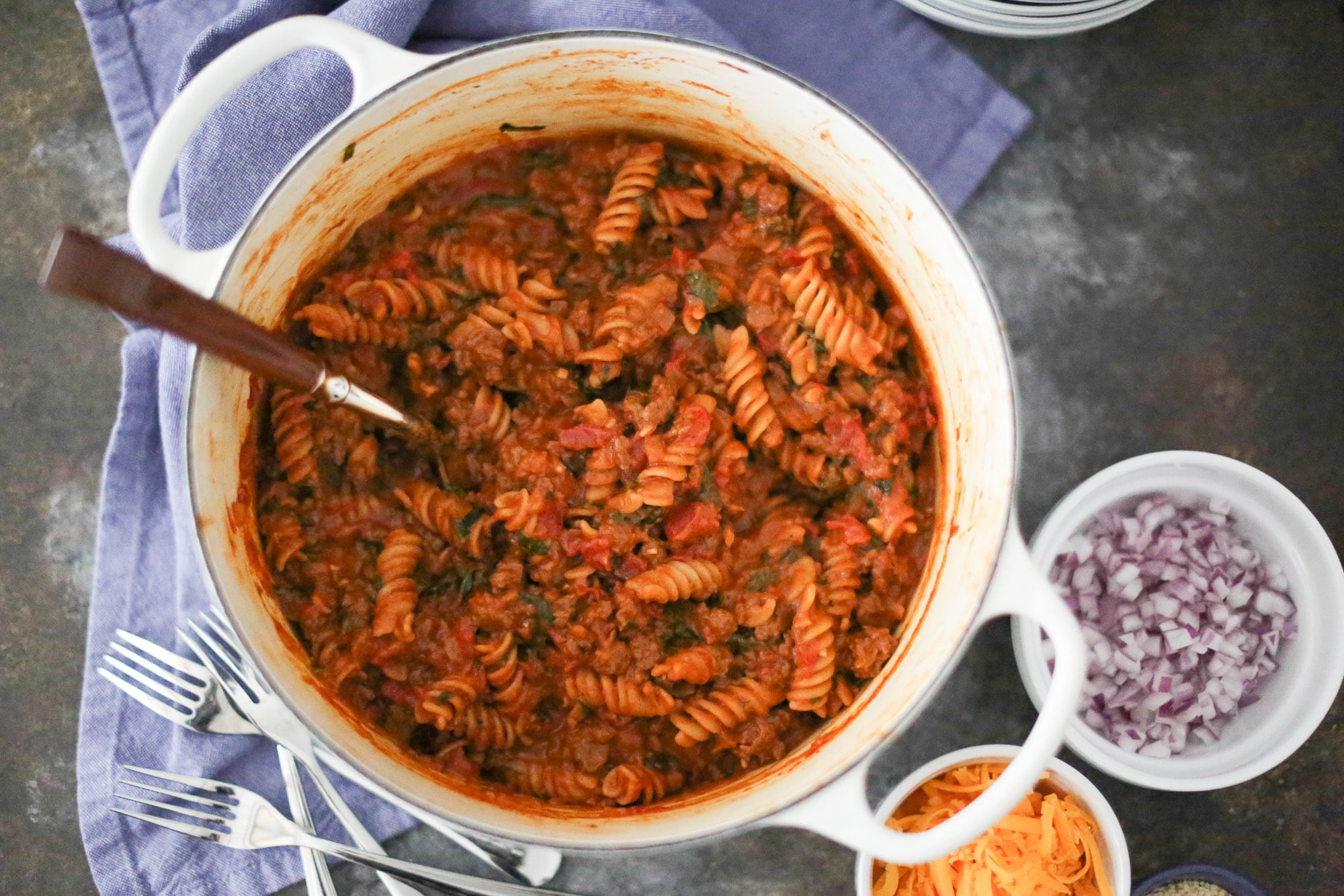 Cheeseburger Fusilli