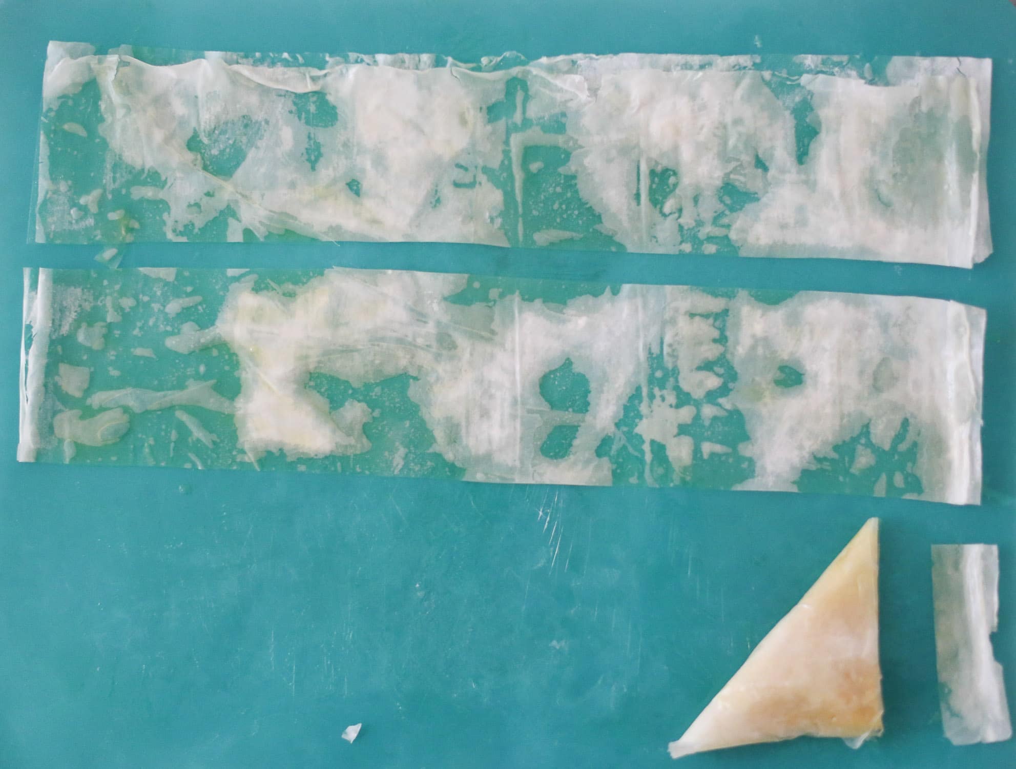 harvest squash phyllo turnovers